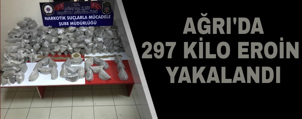 TIR dorsesinde 297 kilo eroin çıktı