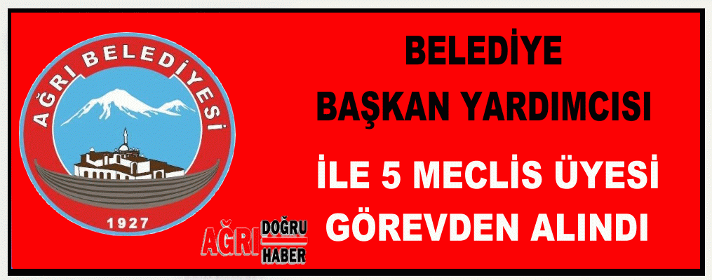 Belediye Başkan yardımcısı görevden alındı