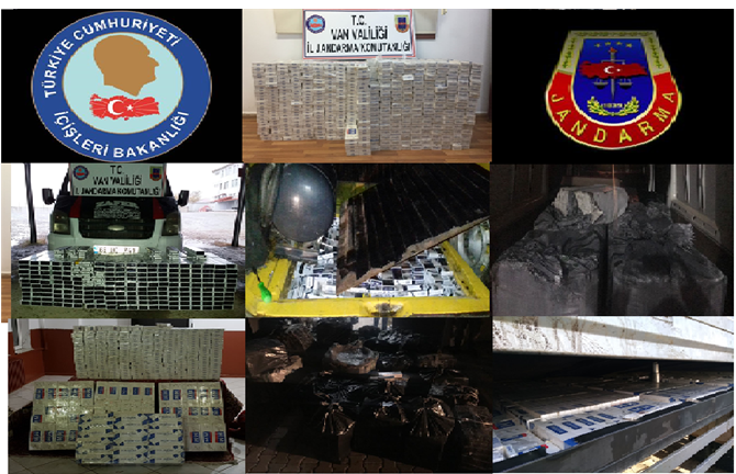 VAN'DA KAÇAK SİGARA OPERASYONU