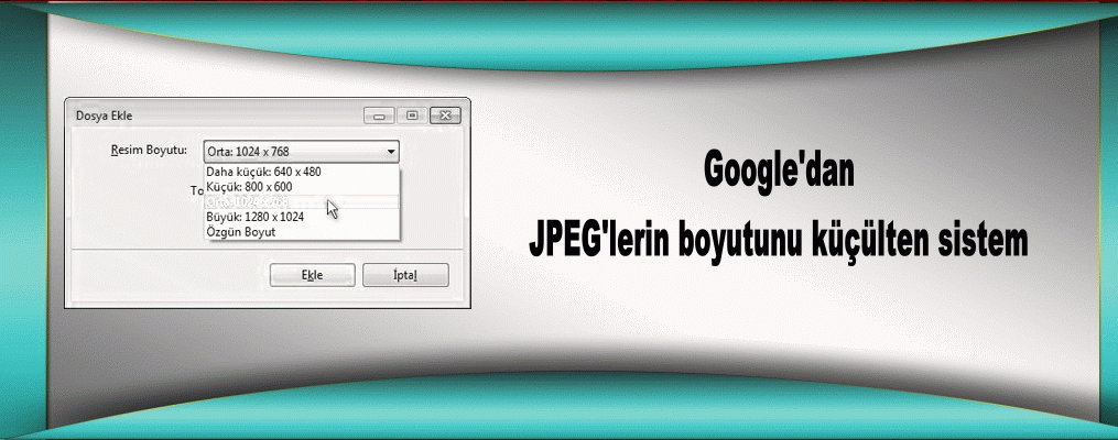 Google'dan JPEG'lerin boyutunu küçülten sistem