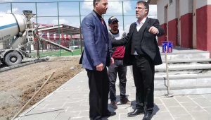 Ağrı'nın Hamur ilçesinde yeni hastanenin temeli atıldı