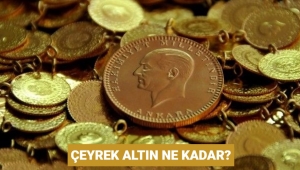 Çeyrek altın alış satış fiyatları bugün ne kadar oldu?
