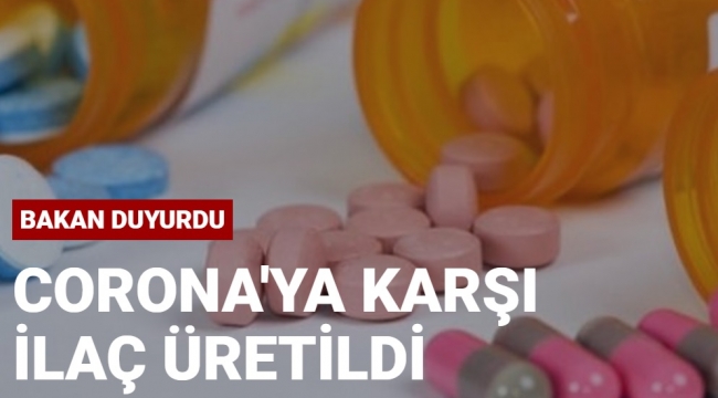 Türkiye Covid-19'a karşı ilaç geliştirdi
