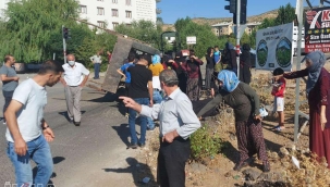 Bingöl'de trafik kazası: Bir kadın hayatını kaybetti 