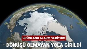 Grönland alarm veriyor! 