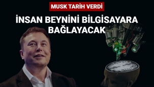 Musk, insan beynini bilgisayara takacak