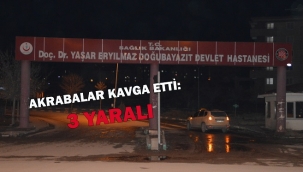 Ağrı'da kavga: 3 yaralı