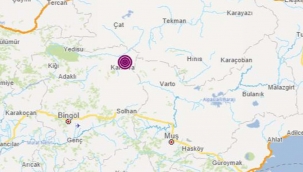 Bingöl'de 4,1 büyüklüğünde deprem meydana geldi