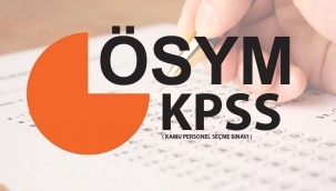 KPSS soru ve cevapları 14 Eylül'de yayımlanacak 