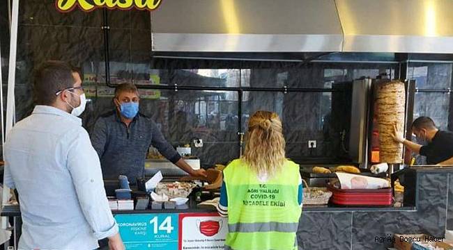 Ağrı'da karantina kuralına uymayan 4 kişiye para cezası verildi