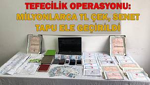 Ağrı'da tefecilik operasyonu; 4 kişi gözaltına alındı