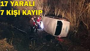Ağrı'da trafik kazası: 17 yaralı