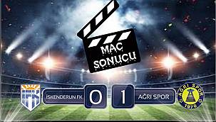 Ağrı Spor 3 puanla eve döndü