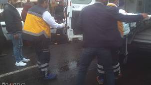 Şanlıurfa'da otomobilin çarptığı kadın yaralandı 