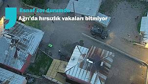 Ağrı'ya hırsızlar dadandı