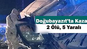 Göçmenleri taşıyan araç kaza yaptı: 2 ölü