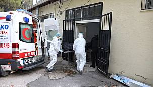 Hastane yangınında ölenlerin cenazeleri Adli Tıp Kurumuna kaldırıldı 