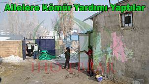 Ağrı'da ihtiyaç sahibi ailelere kömür yardımı 