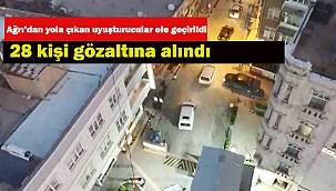 Ağrı'dan götürülen uyuşturucu yakalandı