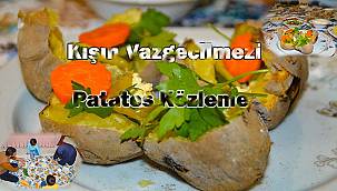 Ağrı'nın kışını ısındıran yemek: Patates Közleme