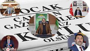 Ağrı protokolünden 10 Ocak Çalışan Gazeteciler günü mesajı