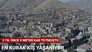 Bitlis iki yıl önce kar altında kalmıştı