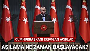 Cumhurbaşkanı Erdoğan Kabine toplantısının ardından konuştu