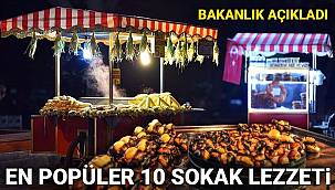En popüler 10 sokak lezzeti