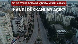 Kısıtlama süresince açık kalacak yerler