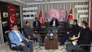 Saadet Partisine ziyaret 