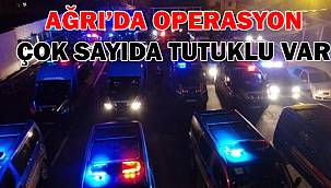 Ağrı'da uyuşturucu operasyonu