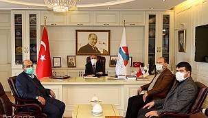 Rektöre hayırlı olsun ziyareti