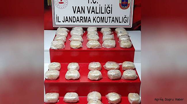 37 kilogram uyuşturucu ele geçirildi