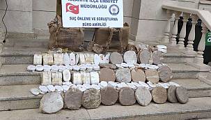  53 kilo esrar ele geçirildi