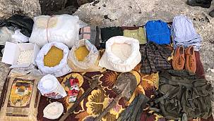 Adıyaman'da 3 ayda PKK'ye ait 9 malzeme deposu bulundu 