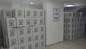 Avrupa Yetim Eli'nden yüzlerce aileye gıda yardımı 