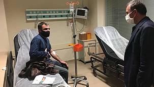  Belediye Başkanı hastanede yatan hastaları ziyaret etti