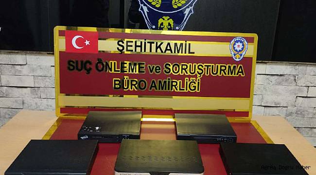 Camii hırsızı tutuklandı