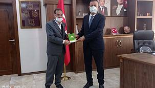 HÜDA PAR 'dan BEÜ'si Rektörü Elmastaş'a 