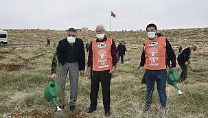 Mardin de sağlık çalışanları için hatıra ormanı oluşturuldu 
