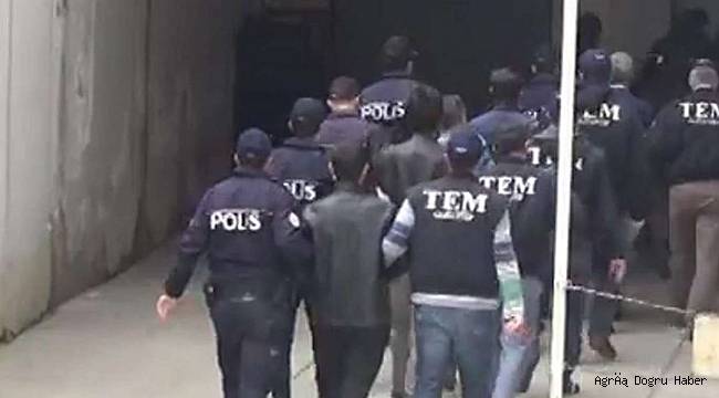 PKK/KCK'ya yönelik yapılan operasyonunda 15 şahıs gözaltına alındı
