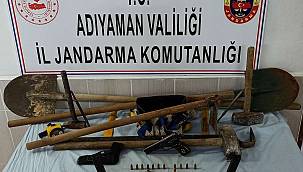 Sit alanını kazan şahıslar gözaltına alındı 