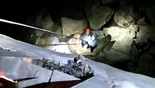 Suda mahsur kalan şahıs kurtarıldı 