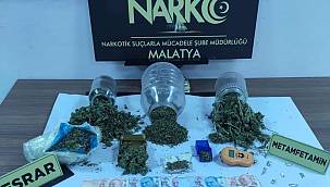 Uyuşturucu ticareti yapanlara yönelik gerçekleştirilen operasyonda 2 tutuklama 