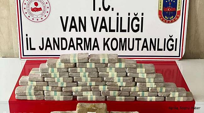 51 kilogram eroin geçirildi