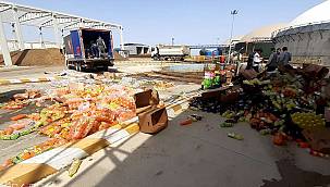 Denetimlerde bozuk olan 5 ton gıda ürünü imha edildi