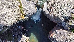 Ağrı'daki şelale ziyaretçilerini bekliyor