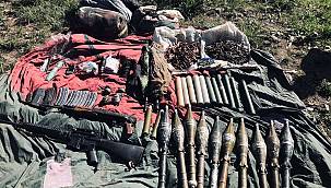 PKK'ye ait silah ve mühimmat ele geçirildi