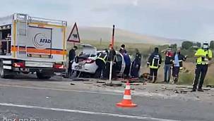 Van'da trafik kazası: 1 ölü 1 yaralı 