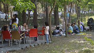 Ağrı'daki yabancı göçmenler bir araya geldi 